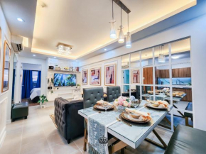Chic Cityscape View 2BR, Paid Parking, Fast Internet, Swimming Pools & Shop at SM Malls, Waltermart